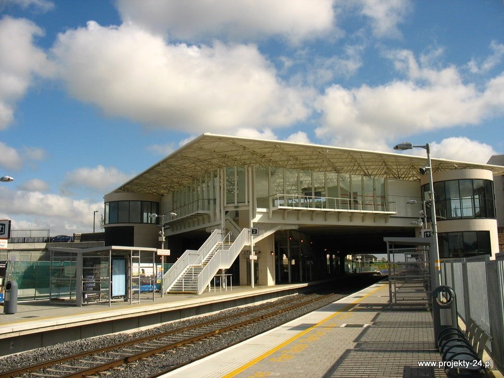 Projekty GISA - stacja Park West w Dublinie