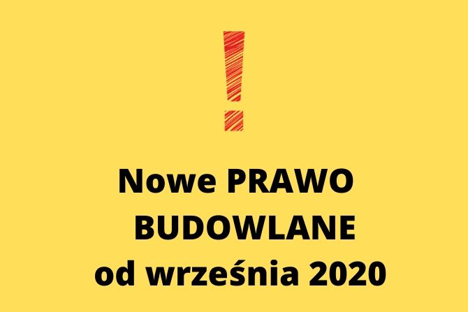 You are currently viewing Nowe Prawo Budowlane